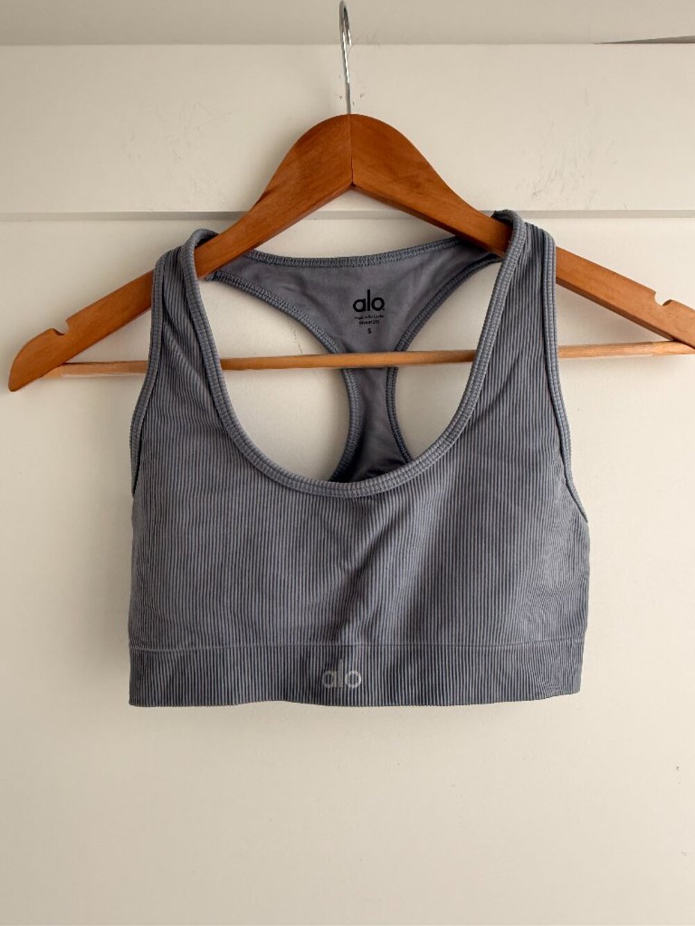 Alo Seamless Ribbed Bra, Size: S, NWOT